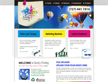 Tablet Screenshot of gentryprinting.com